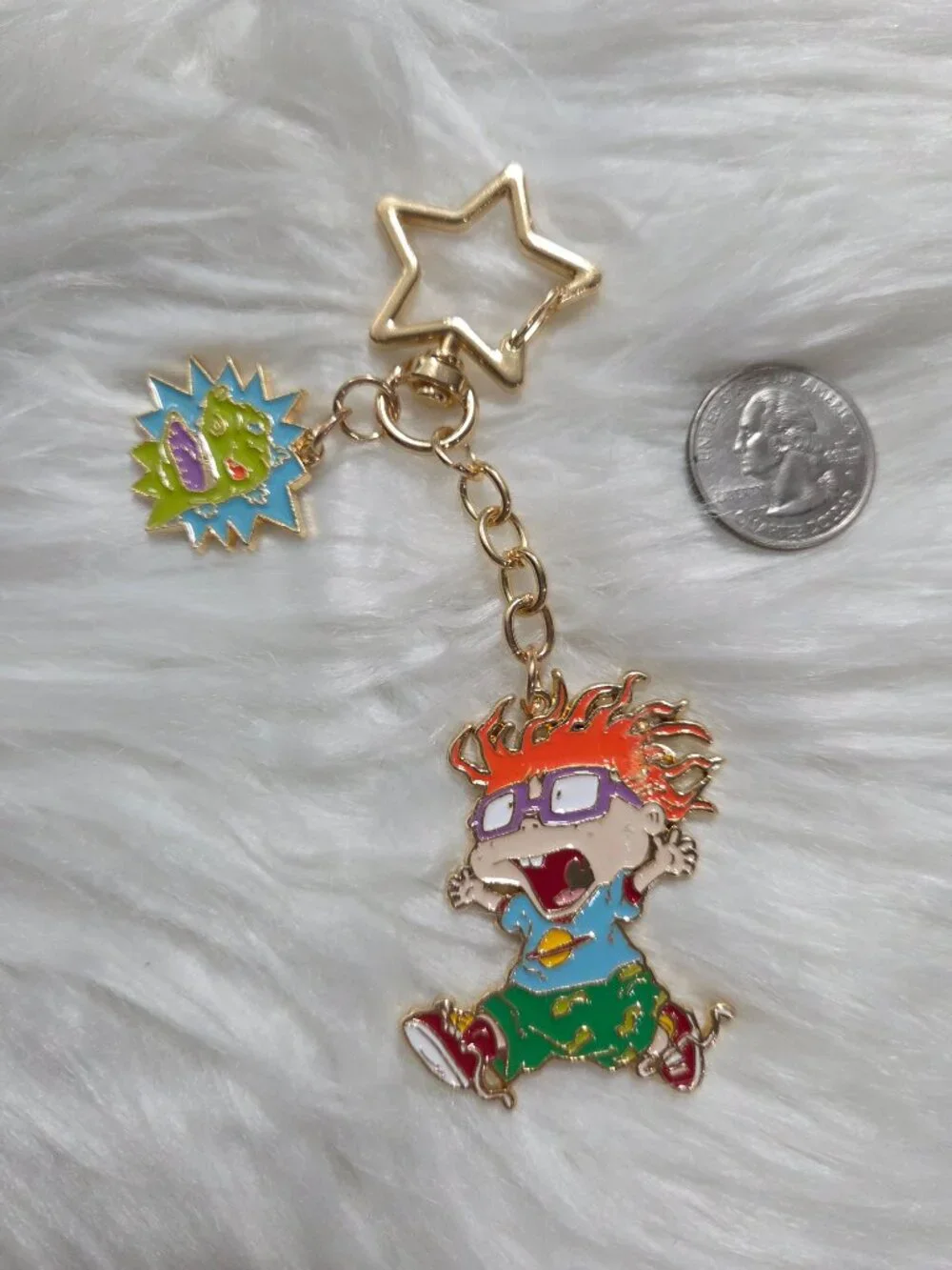 Rugrats Chuckie Keychain